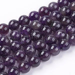 Amethyst Genuine </b><br><i> 4mm-8mm</i>