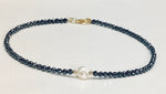 <b> Semiprecious Stones Necklace</b><Choker>/<i>Nlov Collection</i>