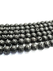 <b>Lava Rock Black </b>8mm<br><i>