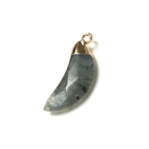 <b>Labradorite Half Moon Pendant</b><br><i> One piece</i>