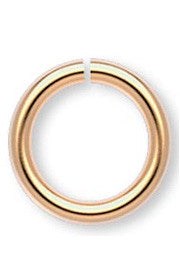 <b>Jumpring 8 mm Gold Plated </b><br><i>pkg 100 pcs</i>