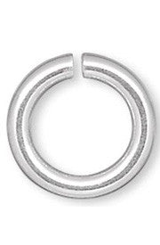 <b>Jumpring 8 mm Silver Plated </b><br><i>pkg 100 pcs</i>