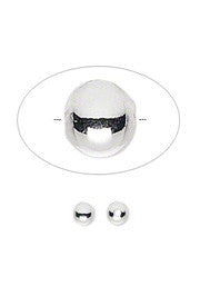 <b>Bead, Round Smooth 5 mm</b><br><i> pkg 1000 pcs</i>