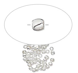 <b>Crimp Bead 3 mm</b><br><i>pkg 100 pcs</i>
